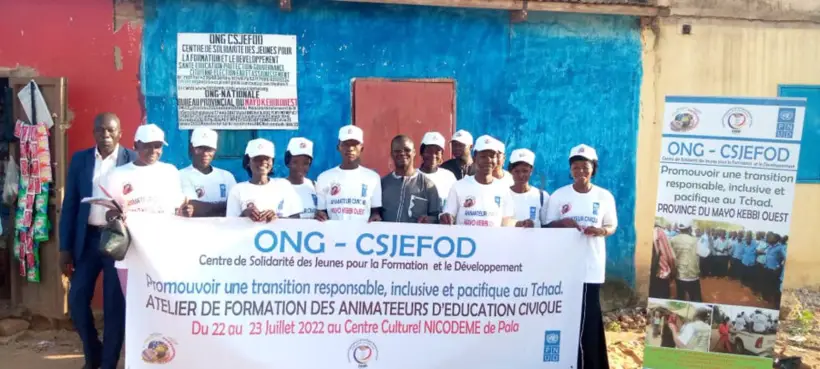 Tchad : au Mayo Kebbi Ouest, le CSJFOD accompagne des jeunes dans la sensibilisation au dialogue