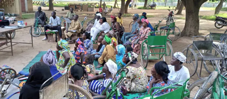 Tchad : les handicapés du Moyen Chari initiés aux techniques artisanales et entrepreneuriales