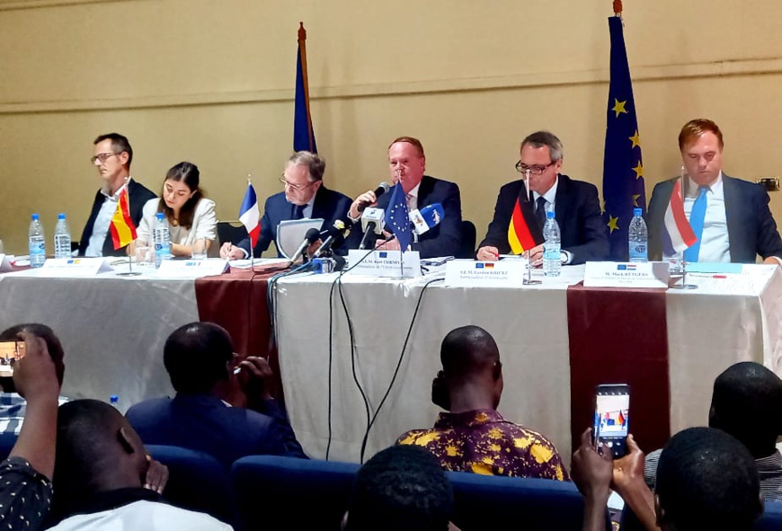 Tchad : l'UE a appuyé la transition avec une enveloppe de 100 millions d'euros Tchad : l'UE a appuyé la transition avec une enveloppe de 100 millions d'euros