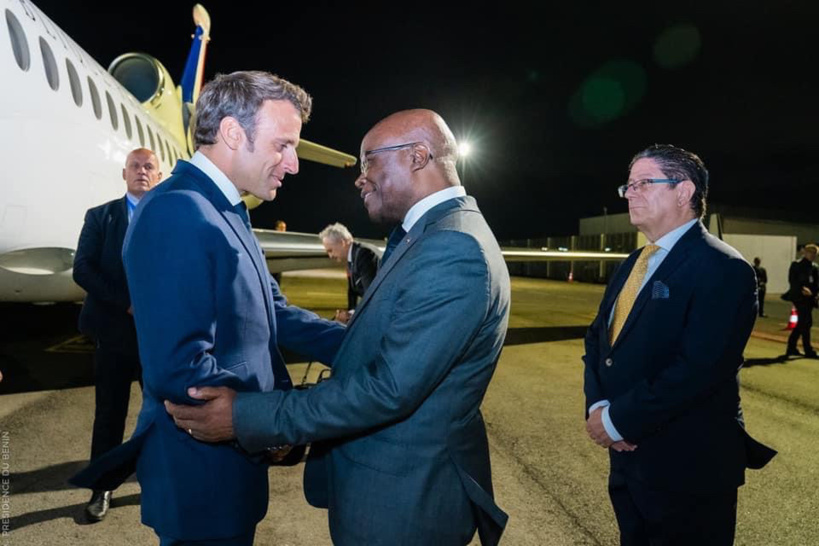 Après le Cameroun, le président français en visite au Bénin Après le Cameroun, le président français en visite au Bénin