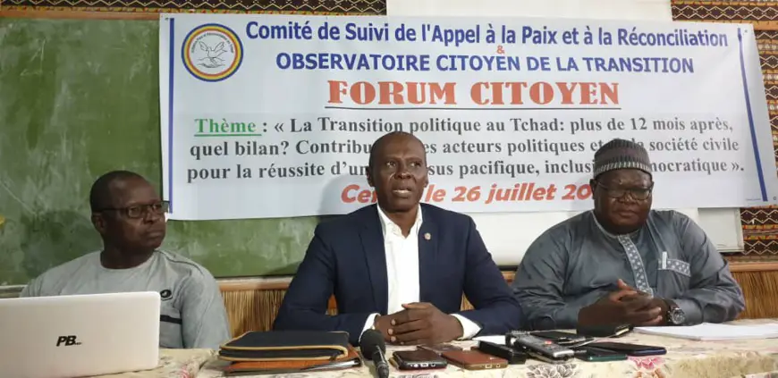 Tchad : l'Observatoire citoyen favorable à la prolongation de la transition sous condition