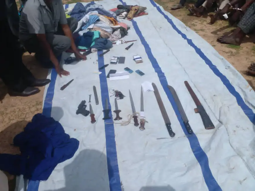 Tchad : 7 présumés malfaiteurs arrêtés avec des objets volés à Abéché