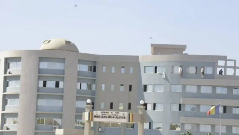 Le siège du ministère de la Justice à N'Djamena. © DR