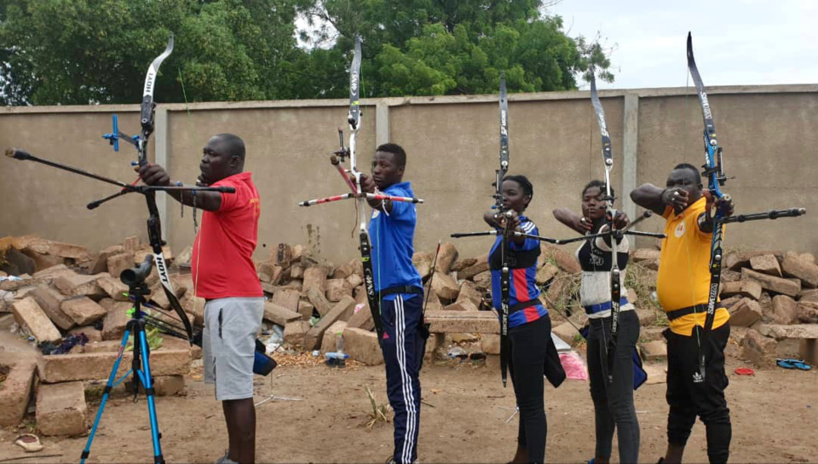 Tchad : les archers s'affutent pour les Jeux de la solidarité islamique de Konya. © Malick Mahamat/Alwihda Info Tchad : les archers s'affutent pour les Jeux de la solidarité islamique de Konya. © Malick Mahamat/Alwihda Info