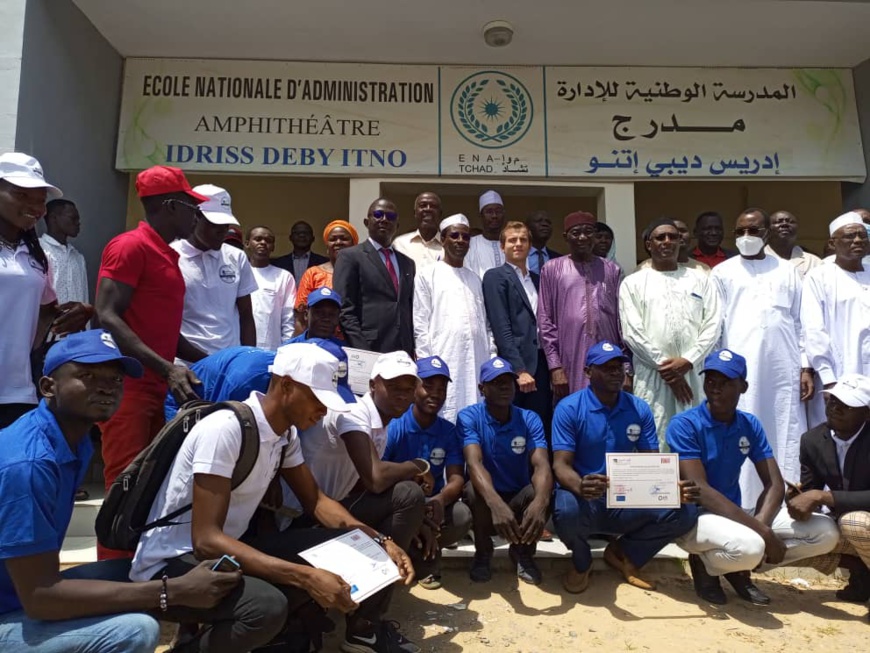 Tchad : le FONAP offre une formation professionnelle à 37 apprentis Tchad : le FONAP offre une formation professionnelle à 37 apprentis