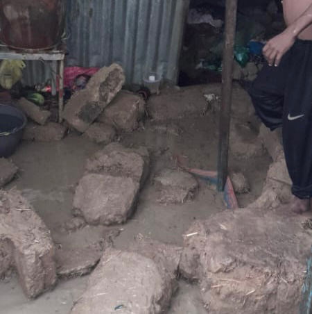 N'Djamena : une habitation s'écroule sur une famille après la pluie N'Djamena : une habitation s'écroule sur une famille après la pluie