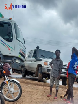 Tchad : menacés de mort, des douaniers abandonnent une marchandise suspecte. © Alwihda Info