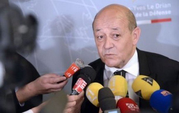 Le ministre français de la Défense, Jean Yves Le Drian. Crédit photo : Sources