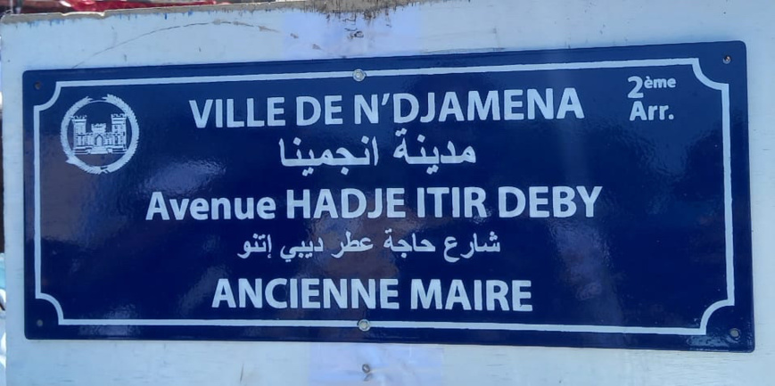 Tchad : une avenue baptisée au nom de Hadjé Itir Deby Tchad : une avenue baptisée au nom de Hadjé Itir Deby