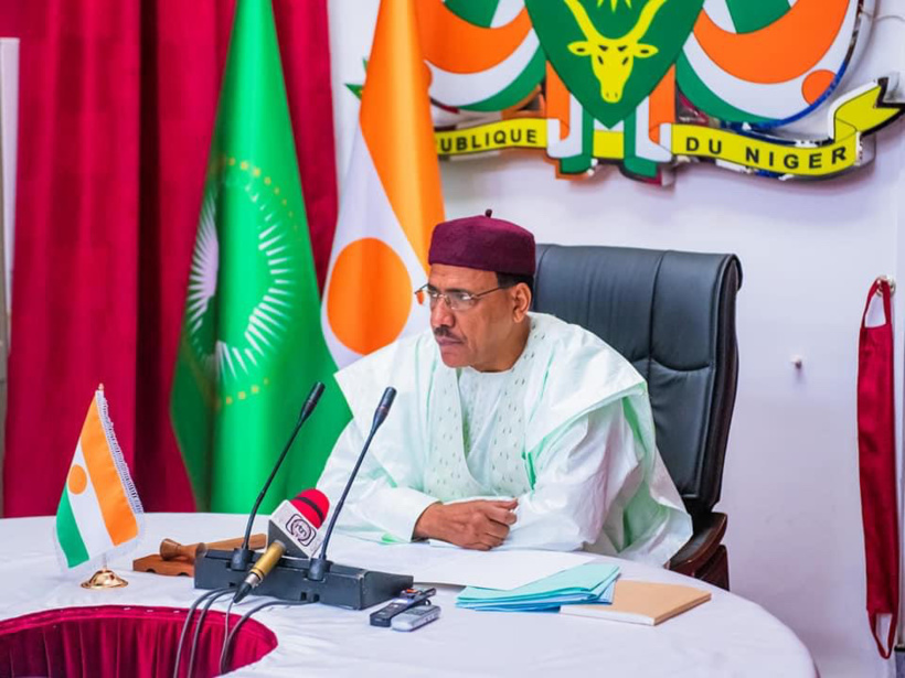Le président du Niger, Mohamed Bazoum. © PR Le président du Niger, Mohamed Bazoum. © PR