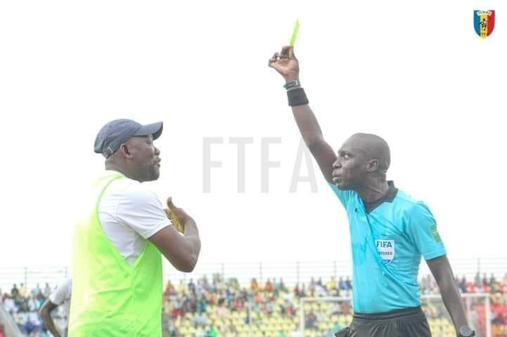 CAN 2023 : l'arbitre tchadien Mahamat Al-Hadj Alaou présélectionné. © FTFA