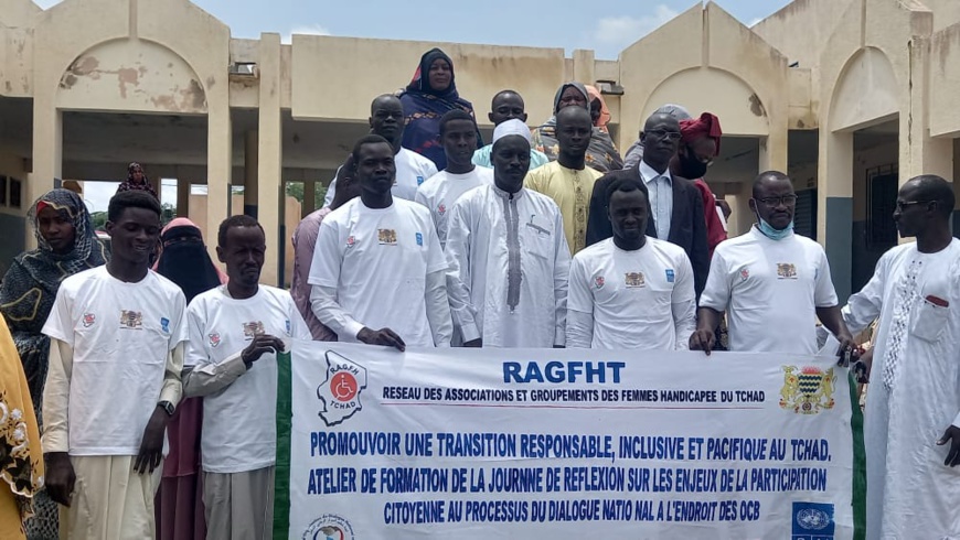 Tchad : les femmes handicapées en réflexion à Abéché sur leur participation au dialogue Tchad : les femmes handicapées en réflexion à Abéché sur leur participation au dialogue