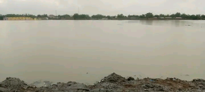 Les inondations à N'Djamena en juillet 2022. © Alwihda Info