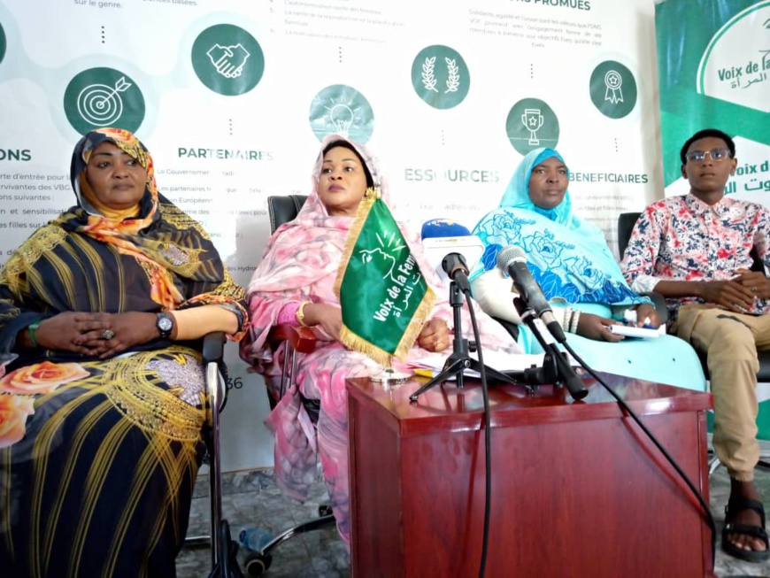 Tchad : « Voix de la femme » réagit à l’accord de Doha Tchad : « Voix de la femme » réagit à l’accord de Doha