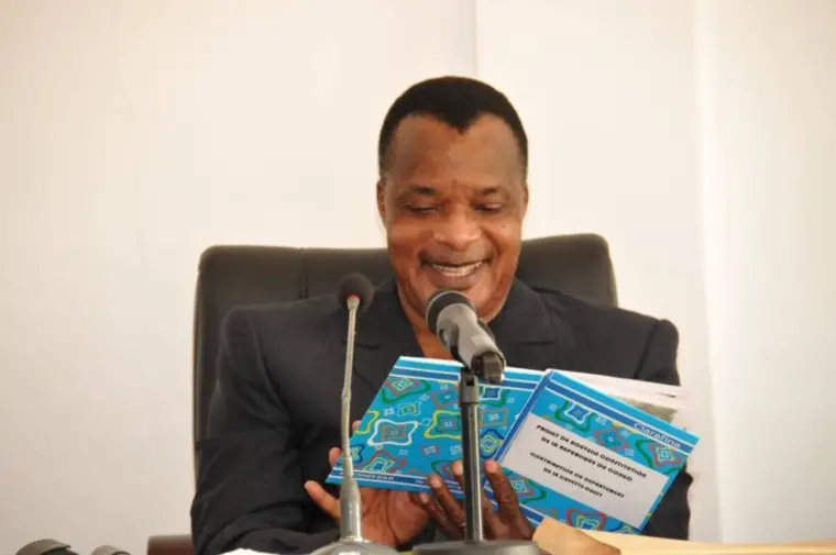 Congo : La cuvette-Ouest remet un projet de nouvelle constitution à Sassou N'Guesso