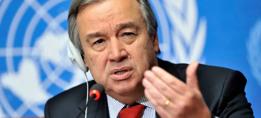 Le Secrétaire général des Nations Unies, António Guterres. © ONU/Jean-Marc Ferré