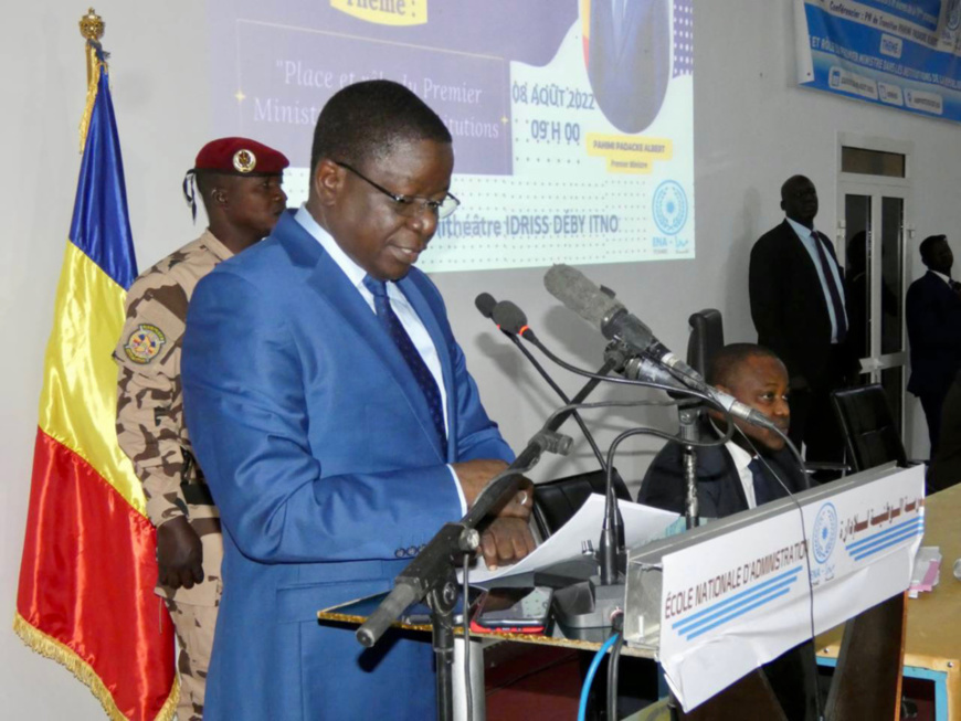 Le chef du gouvernement Pahimi Padacké Albert. © Mbaïnaissem Gédéon/Alwihda Info Le chef du gouvernement Pahimi Padacké Albert. © Mbaïnaissem Gédéon/Alwihda Info