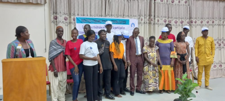 N'Djamena : le CERGIED sensibilise 120.000 personnes contre les inégalités sociales. © Brahim Abdraman/Alwihda Info N'Djamena : le CERGIED sensibilise 120.000 personnes contre les inégalités sociales. © Brahim Abdraman/Alwihda Info