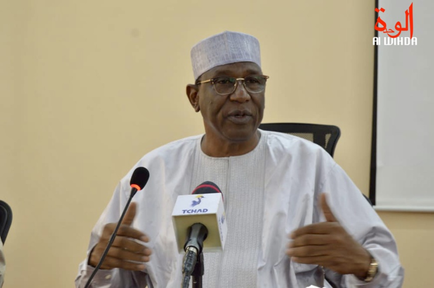 Le maire de N'Djamena, Ali Haroun. © Ahmat Youssouf Ali/Alwihda Info