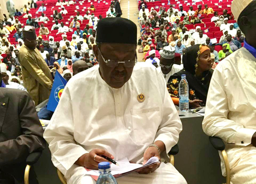 Le secrétaire général du MPS, Dr. Haroun Kabadi. © Mbaïnaissem Gédéon/Alwihda Info
