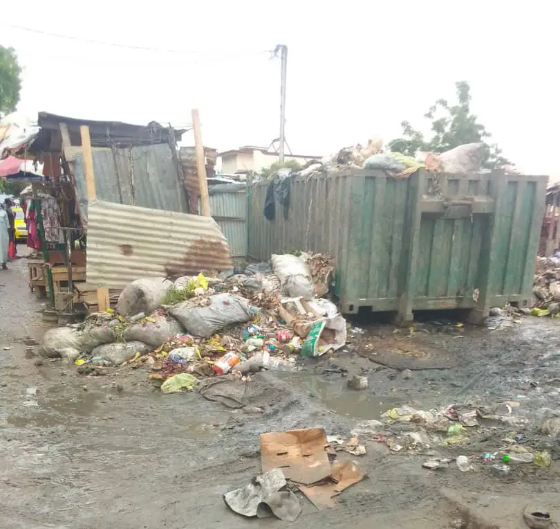 Tchad : il faut évacuer les ordures au grand marché de N’Djamena