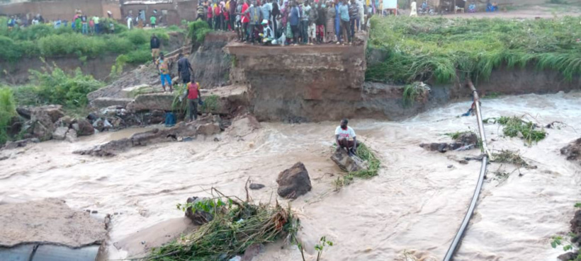 Tchad : une forte pluie fait d’énormes dégâts à Pala, un pont s’est écroulé