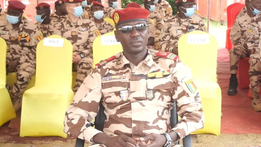 Tchad : le colonel Guerdi Abakar Adoum, nouveau DG du Génie militaire Tchad : le colonel Guerdi Abakar Adoum, nouveau DG du Génie militaire
