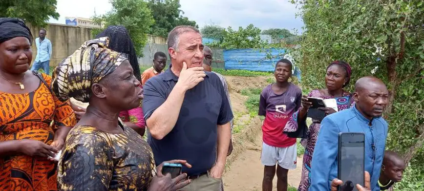 Tchad : l’ambassadeur des Etats-Unis visite le marché de poissons à Chagoua