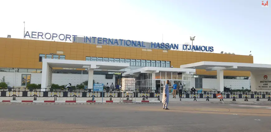 L'aéroport international de N'Djamena. Illustration © Alwihda Info