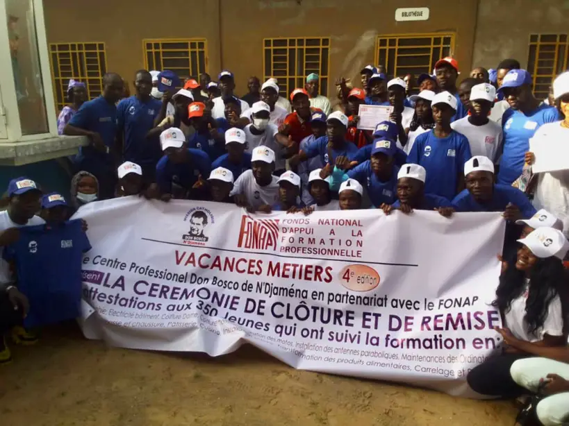 Tchad : plus de 300 vacanciers formés aux petits métiers