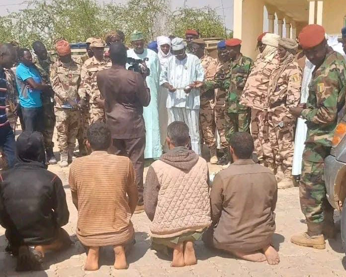 Tchad : quatre braconniers libyens arrêtés au Nord. © DR Tchad : quatre braconniers libyens arrêtés au Nord. © DR