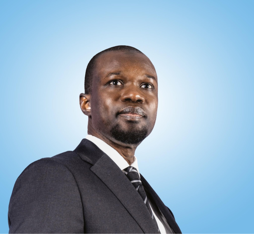 L'opposant sénégalais Ousmane Sonko. © DR