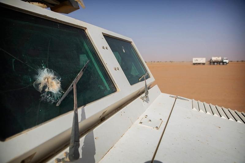 Mali : un casque bleu grièvement blessé dans une attaque Mali : un casque bleu grièvement blessé dans une attaque
