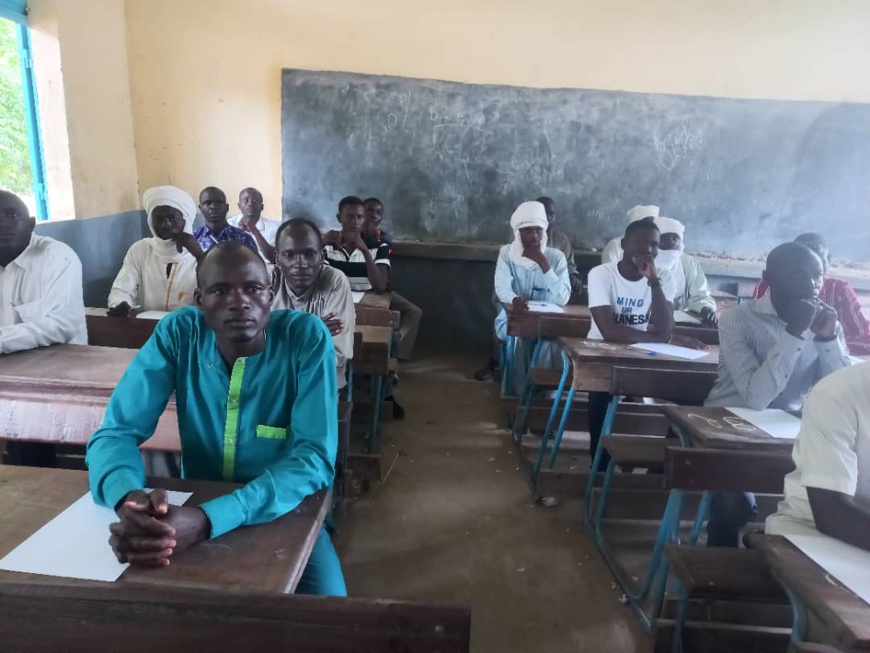 Tchad : le test de recrutement des enseignants contractuels lancé à Bol Tchad : le test de recrutement des enseignants contractuels lancé à Bol