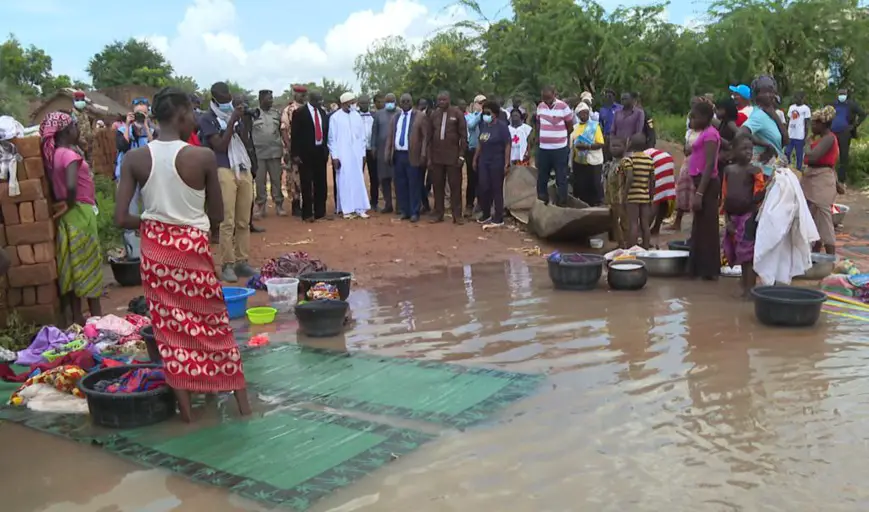 Tchad : les sinistrés d’inondations dans des conditions difficiles à Moundou