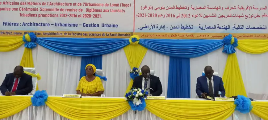 Tchad : 50 lauréats de l'École africaine EAMAU reçoivent leur parchemin