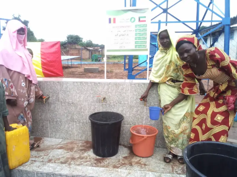 Tchad : un château d'eau pour renforcer la capacité d'approvisionnement à Bébédjia