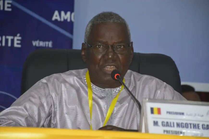 Gali Ngothé Gatta, président du Présidium au dialogue national. © Alwihda Info