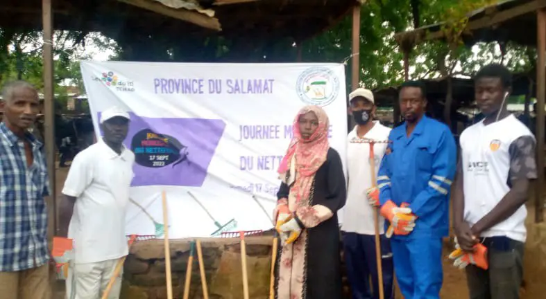 Tchad : la journée mondiale du nettoyage organisée à Am-Timan par une association des jeunes