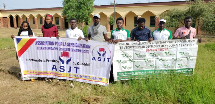 Tchad : les jeunes d'Abéché prennent à coeur la salubrité publique Tchad : les jeunes d'Abéché prennent à coeur la salubrité publique