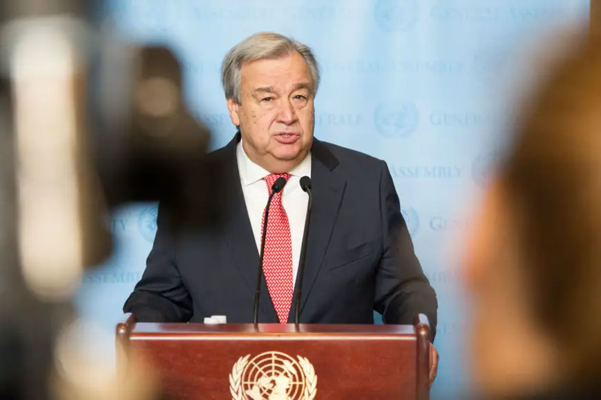 Le secrétaire général de l'ONU, António Guterres. © DR