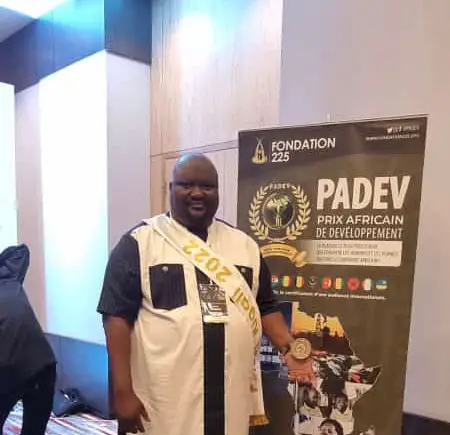 PADEV 2022 : l'entrepreneur tchadien Lassem Hassan et sa société Naïguerou distingués à Kigali