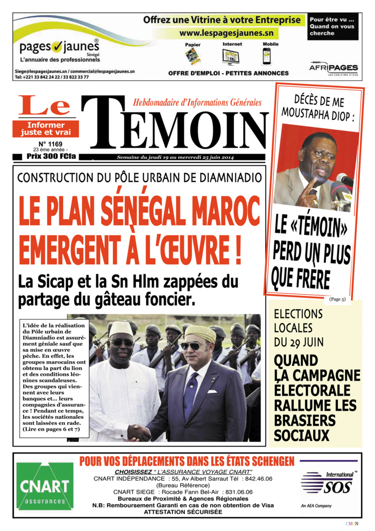 Les assureurs sénégalais contre l’arrivée des « trop gourmands »  Marocains de « Wafa-Assurance »  Les assureurs sénégalais contre l’arrivée des « trop gourmands »  Marocains de « Wafa-Assurance »