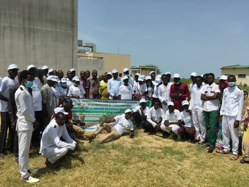 Tchad : l'AJAPE relève le défi écologique en plantant des arbres à la faculté de Toukra
