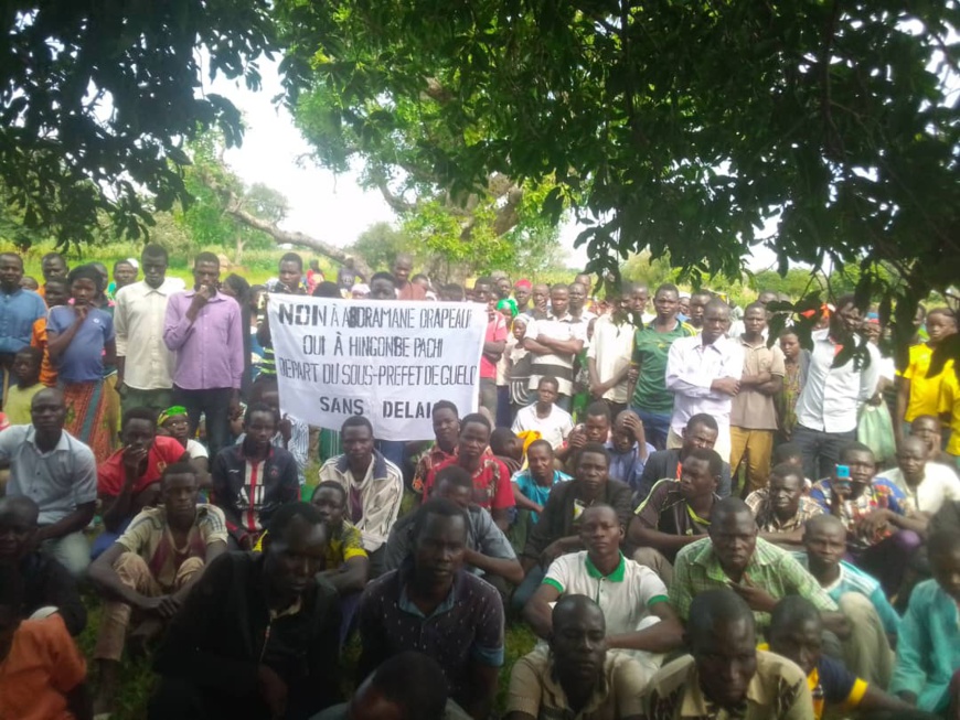 Tchad : dans le Mayo Kebbi Ouest, marche des habitants de Guelo 