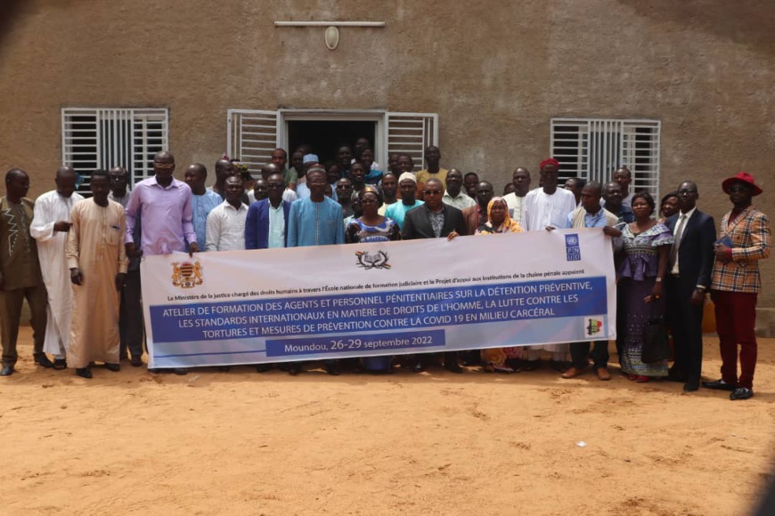 Tchad : des agents et personnels pénitentiaires formés à Moundou Tchad : des agents et personnels pénitentiaires formés à Moundou