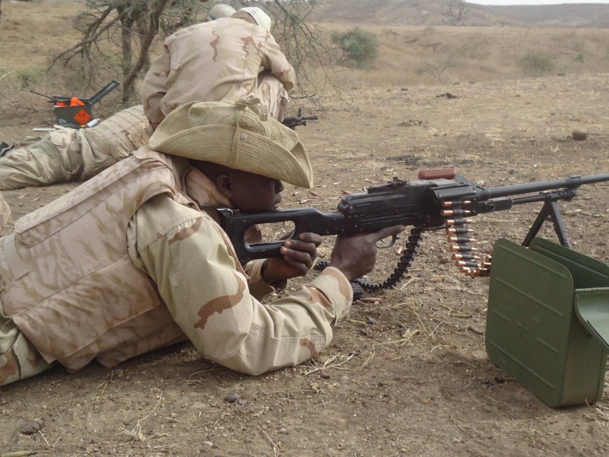 Des soldats burkinabé. Illustration © État-major