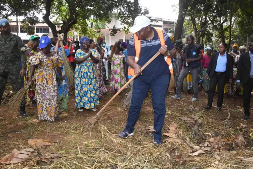 Centrafrique : le président Touadera lance l’opération « Kwa ti Kodro »