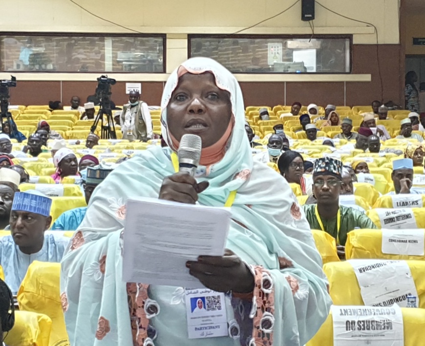 Mariam Djimet Ibet : "le cas du Tchad n'est pas un coup d'État (...) Il faut aller jusqu'à 36 mois de transition" Mariam Djimet Ibet : "le cas du Tchad n'est pas un coup d'État (...) Il faut aller jusqu'à 36 mois de transition"