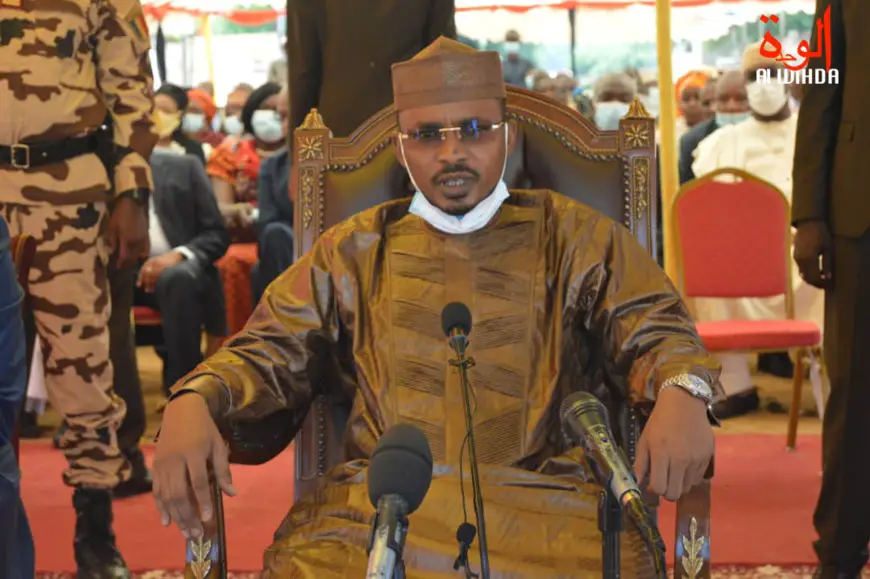 Le président de la transition Mahamat Idriss Deby. © Alwihda Info